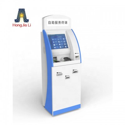 19" kioskTouch screen hotel check in lobby kiosk/ payment machine Hospital information kiosk terminal