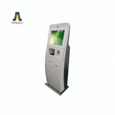 19 Inch Self Service Coin / Cash Payment Kiosk Machine