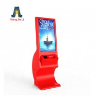 floor standing 32inch touch screen automatic restaurant self service fast food ordering kiosk machine (HJL-7810)